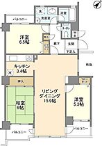 コスモ柏2 207 ｜ 千葉県柏市柏7丁目5-15（賃貸マンション3LDK・2階・81.92㎡） その2