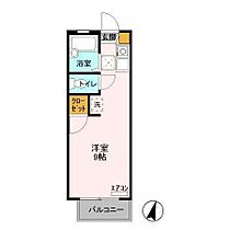 千葉県野田市山崎802-13（賃貸アパート1R・1階・24.75㎡） その2