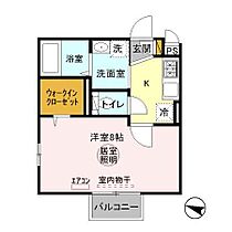 千葉県流山市大字東深井221-1（賃貸アパート1K・2階・27.62㎡） その2