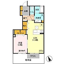 千葉県野田市光葉町1丁目14-5（賃貸アパート1LDK・1階・46.68㎡） その2