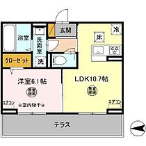 千葉県流山市木2丁目25-21（賃貸アパート1LDK・1階・40.05㎡） その2