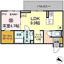 千葉県流山市南流山2丁目11-24（賃貸アパート1LDK・3階・40.39㎡） その2