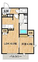 千葉県流山市西初石3丁目1458-24（賃貸マンション1LDK・1階・36.58㎡） その2