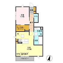 千葉県流山市おおたかの森北3丁目35-1（賃貸アパート1LDK・1階・50.06㎡） その2