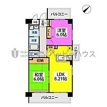 アプリコート春日 406 ｜ 福岡県春日市春日原北町４丁目28-2（賃貸マンション2LDK・4階・58.00㎡） その2