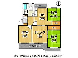 間取図画像 3LDK
