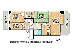 間取図画像 3LDK