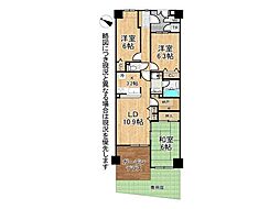 間取図画像 3SLDK