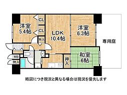 エクセランス大久保1番館 3LDKの間取図画像