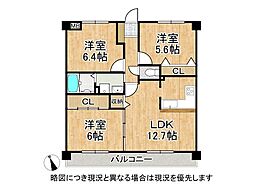 間取図画像 3LDK