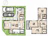 間取り：【間取り図】一級建築士×女性コーディネーター監修『ママに嬉しい家事ラク動線』設計