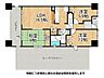 間取り：全居室収納スペースあり。専用ルーフバルコニー付(52.87m2)