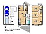間取り：地下車庫に加え、各階に独立した居室を備えた4LDKの間取り。