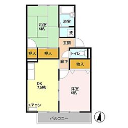 🉐敷金礼金0円！🉐ルアール佐知川　弐番館