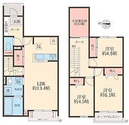 ル・ドージュ 3LDKの間取図画像