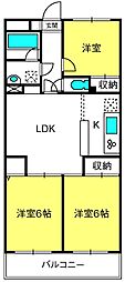 グランド・メゾン大宮 3LDKの間取図画像