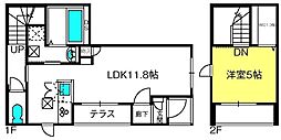 Gnade 1LDKの間取図画像