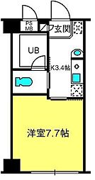 KS-DiO 1Kの間取図画像