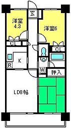 グランデュオ北街区 3LDKの間取図画像