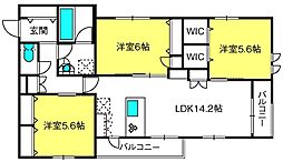 アオイマーレ 3LDKの間取図画像