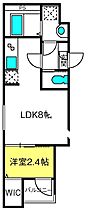 KLEIS北上尾  ｜ 埼玉県上尾市緑丘1丁目2-3（賃貸アパート1LDK・3階・25.76㎡） その2