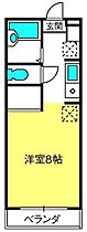 ヴァンベール  ｜ 埼玉県さいたま市中央区上落合1丁目1-8（賃貸アパート1R・1階・20.03㎡） その2