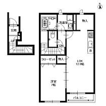 リーブル　サン・パーク 202 ｜ 愛知県長久手市段の上（賃貸アパート1LDK・2階・54.78㎡） その1