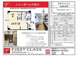シャンボール小石川 1LDK