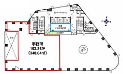 シモモトビルの間取図画像