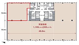 イーストネットビルディングの間取図画像
