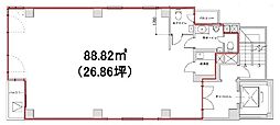 TKK新橋ビルの間取図画像