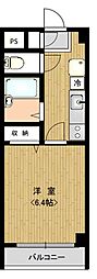 MK54 1Kの間取図画像
