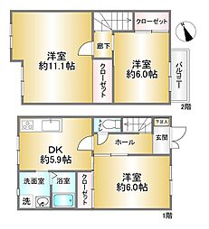 阪神武庫川線 武庫川団地前駅 徒歩4分