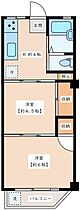 更竹ハイツ 206 ｜ 東京都世田谷区豪徳寺１丁目35-1（賃貸マンション2K・2階・28.79㎡） その2