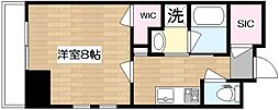 SUNMATSUBARA 1Kの間取図画像