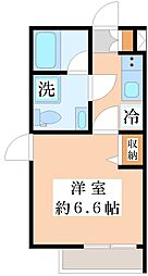 HOUSING STAGE DAITA 1Kの間取図画像
