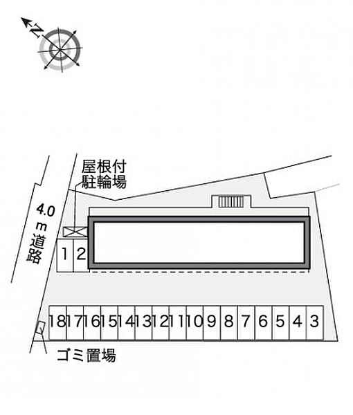 レオパレス牛久シンエイ 109｜茨城県牛久市猪子町(賃貸アパート1K・1階・23.18㎡)の写真 その3