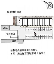 ミランダエタニティII 210 ｜ 茨城県つくば市高見原2丁目3-74（賃貸アパート1R・2階・26.50㎡） その3