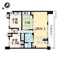 滋賀県大津市桜野町２丁目（賃貸マンション3LDK・7階・86.90㎡） その2