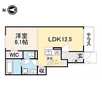 滋賀県長浜市宮司町（賃貸アパート1LDK・1階・44.70㎡） その2