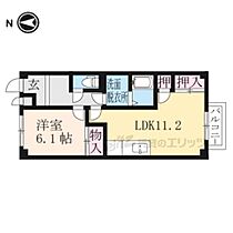 滋賀県東近江市中小路町（賃貸アパート1LDK・2階・45.64㎡） その2