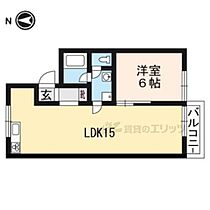 レイクハイム瀬田 206 ｜ 滋賀県大津市大萱７丁目（賃貸アパート1LDK・2階・44.71㎡） その2