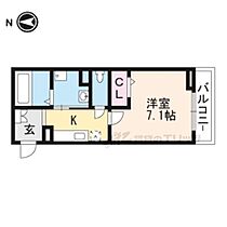 滋賀県大津市見世２丁目（賃貸アパート1K・1階・25.60㎡） その2