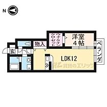 リビングタウン唐崎Ａ棟 101 ｜ 滋賀県大津市唐崎４丁目（賃貸アパート1LDK・1階・45.40㎡） その2