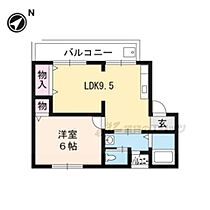 グランコートビワコ A-4 ｜ 滋賀県大津市浜大津３丁目（賃貸マンション1LDK・4階・36.99㎡） その2