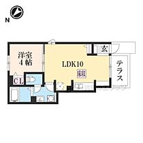 滋賀県長浜市勝町（賃貸アパート1LDK・1階・32.44㎡） その2