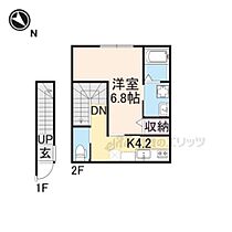 滋賀県彦根市栄町２丁目（賃貸アパート1K・2階・32.43㎡） その2