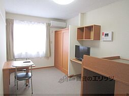 レオパレス眺湖I 2階1Kのリビング/ダイニング