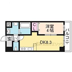 Blezio3 1LDKの間取図画像