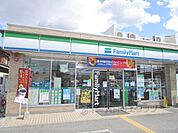 ファミリーマート　米原駅西店まで350メートル